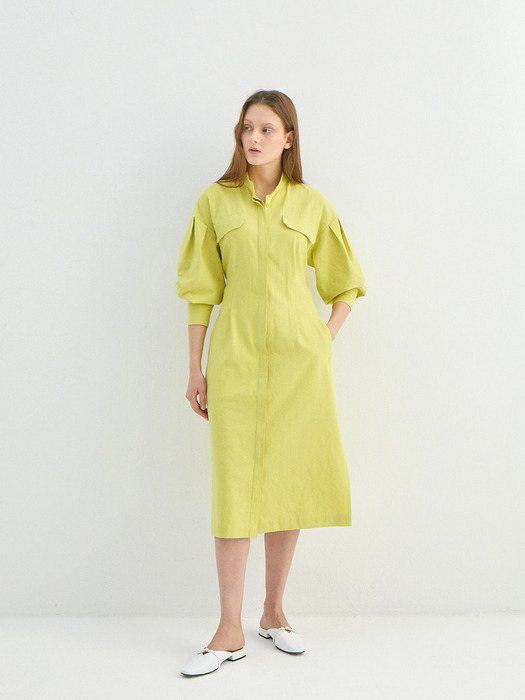 MAGNOLIA LINEN DRESS (2COLORS)