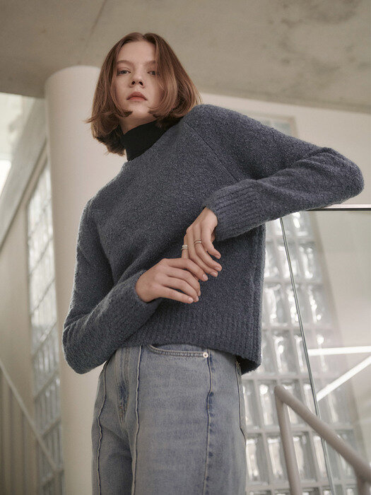 Boucle crew neck pullover SK0WP414-6N