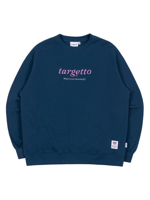 NEO LOGO SWEAT SHIRT_BLUE