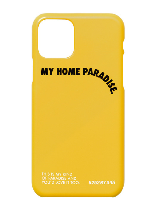 MY HOME PHONE CASE [YELLOW]
