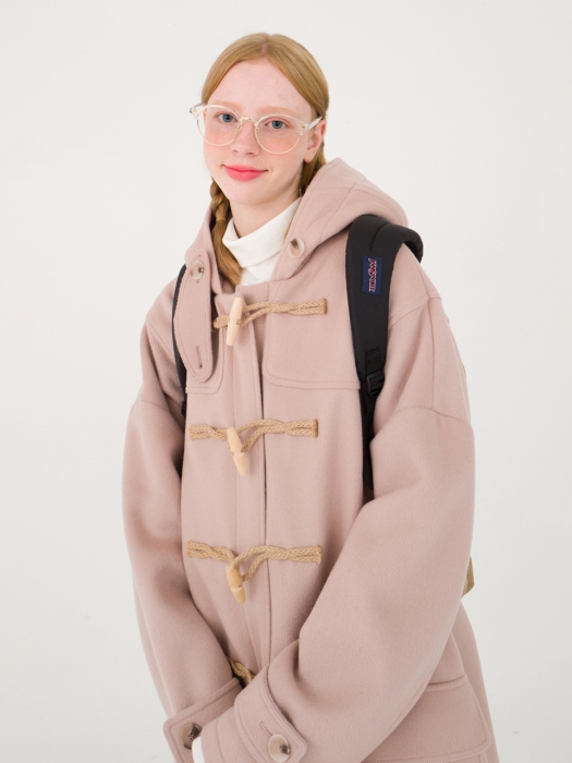 Duffle 2024 coat pink