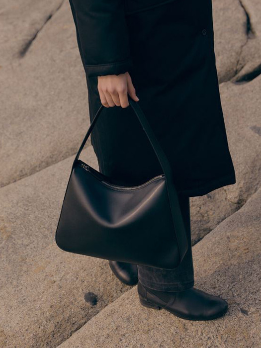 Ferry leather bag (Black)