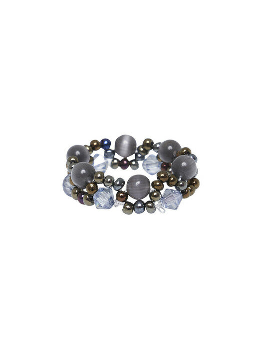 Flow Beads Ring (Gray)