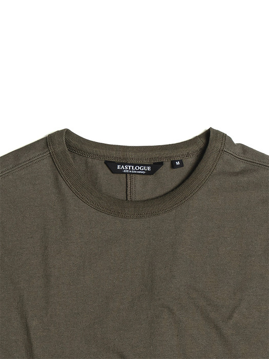 FISHTAIL T-SHIRT / OLIVE