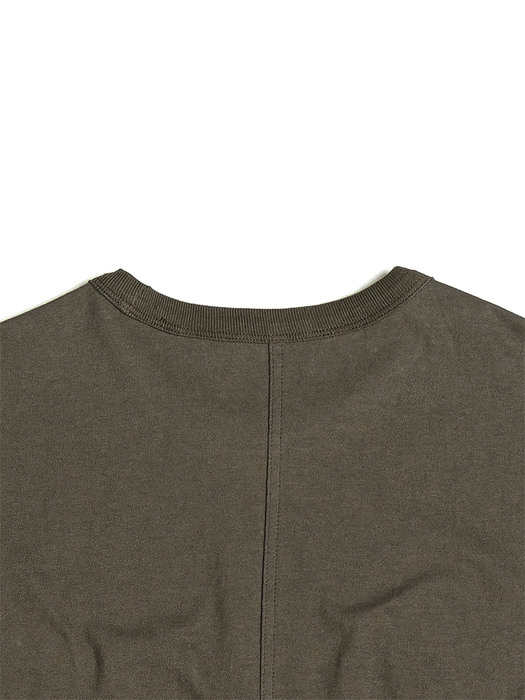 FISHTAIL T-SHIRT / OLIVE