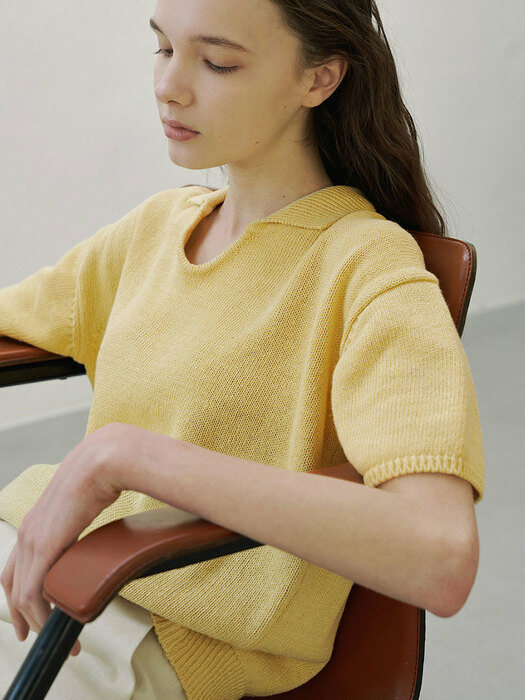 Hamp Linen Knit(yellow)