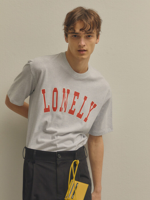 LONELY/LOVELY T-SHIRT ASH GRAY