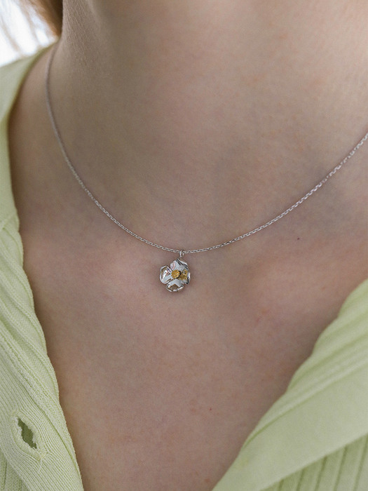 [Silver925] my daisy necklace