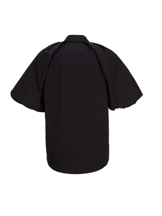 Bud Bubble Short-Sleeved Shirt (버드 버블 숏 슬리브 셔츠) Black