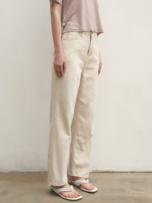 ROUTINE COTTON JEANS_BEIGE