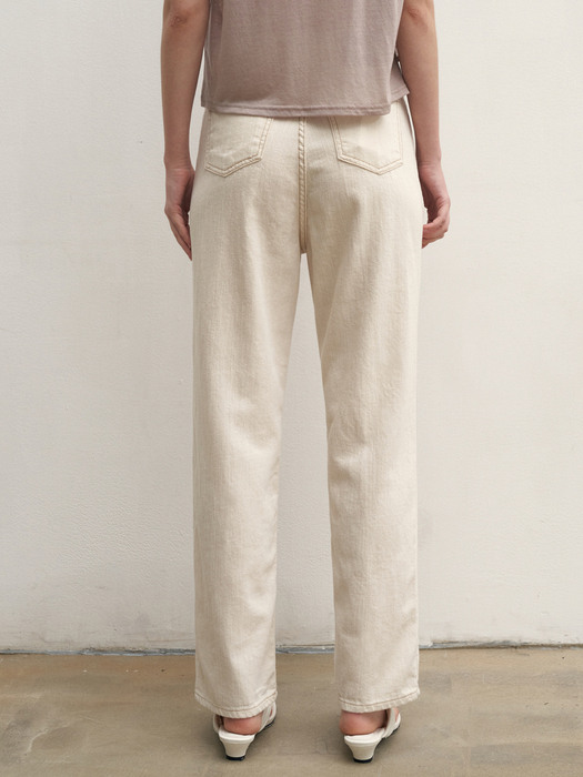 ROUTINE COTTON JEANS_BEIGE