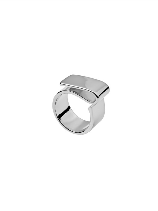 MONEY CLIP RING / SILVER