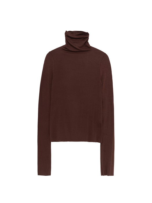 RAW CUTTING TURTLE NECK(5 COLOR)