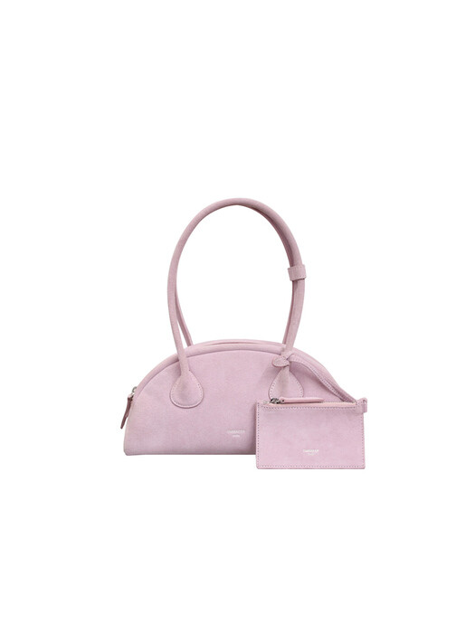 Harper small bag-suede pink