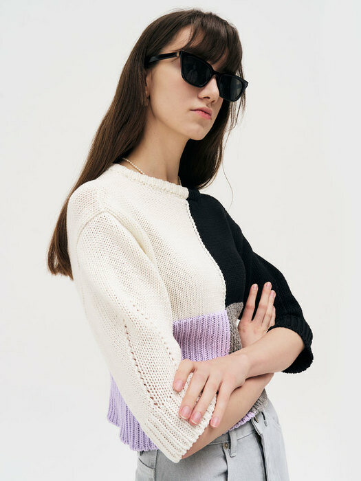  22 Summer_ Lilac Cotton Knit