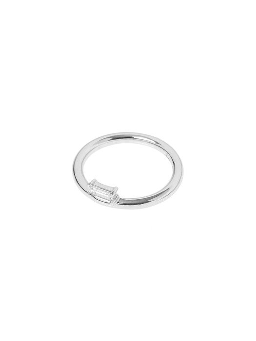 [GRAY Collection]Baguette Stone Ring