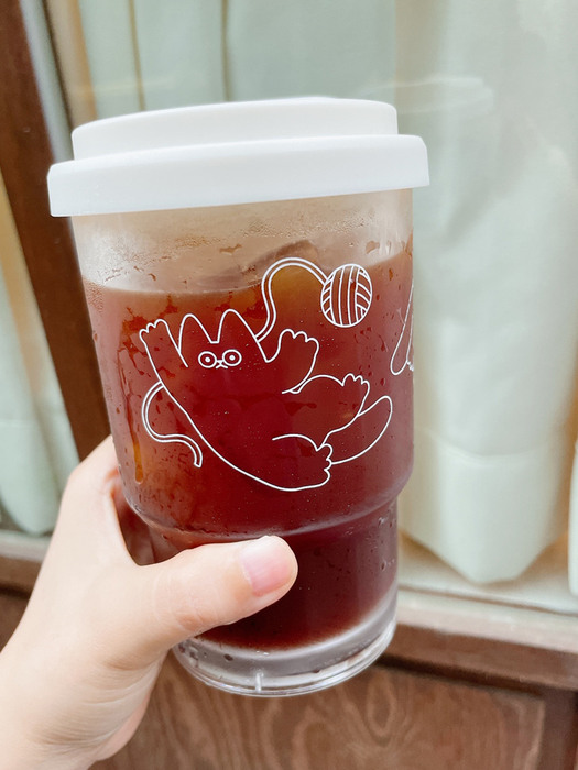 [1+1] via reusable cup 비아 x 미야오 리유저블 컵 트라이탄 100도 텀블러 3종