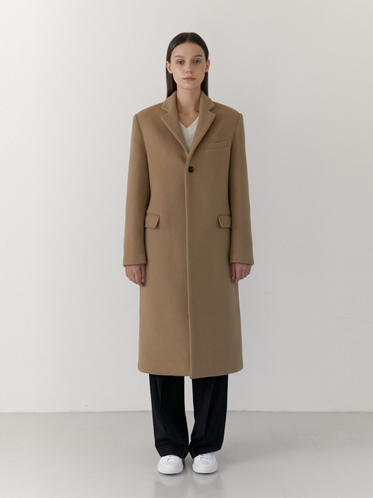 tailored coat (beige)