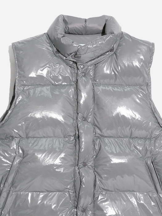 TWO WAY DOWN VEST_GREY