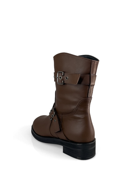 Mrc092 Nickel Boots (Brown)