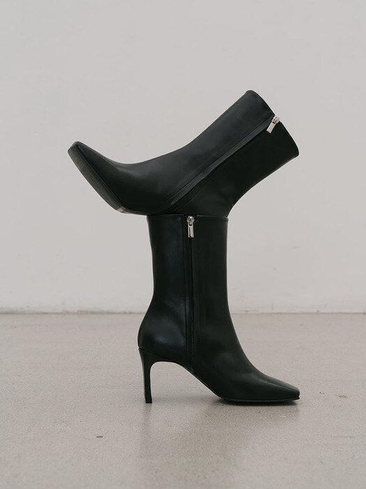 ROI HEEL BOOTS BLACK 