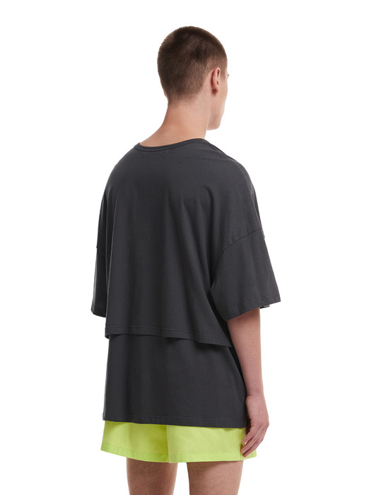 Layered T-Shirt_GREY