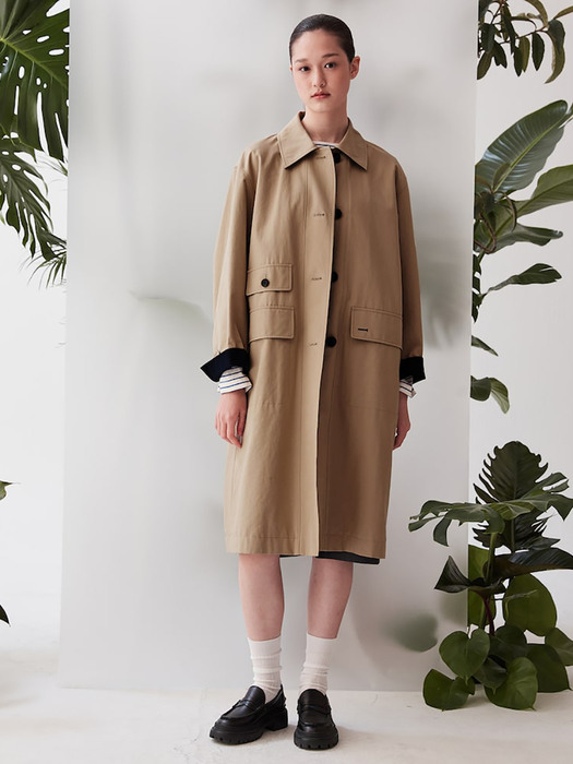 Signature Mac Trench Coat  Beige (KE3230M01A)