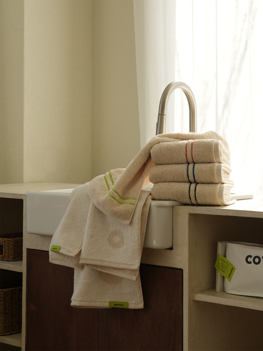 premium towel gift set(3p)_signiture2