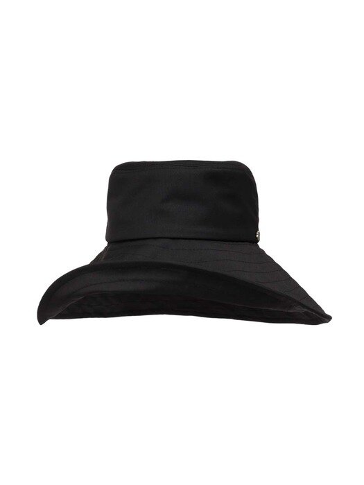 Kelly Wide Hat - Black