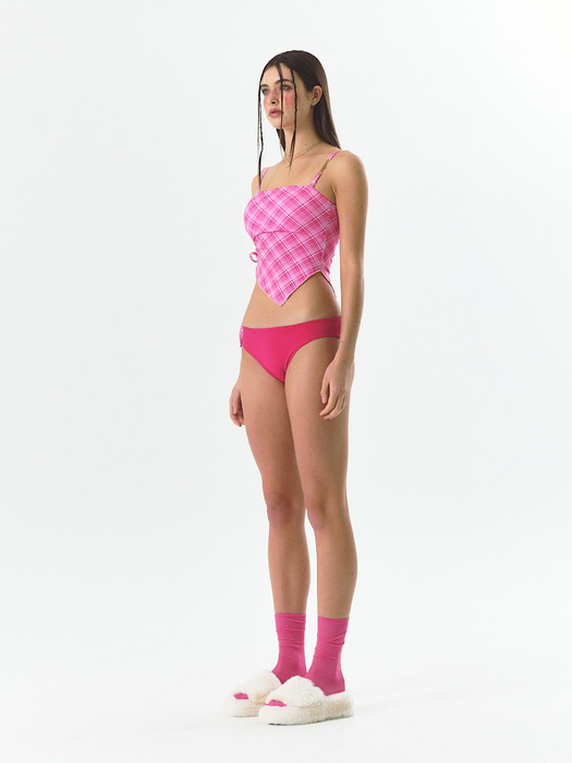 PINK LASER TUBE-TOP SET