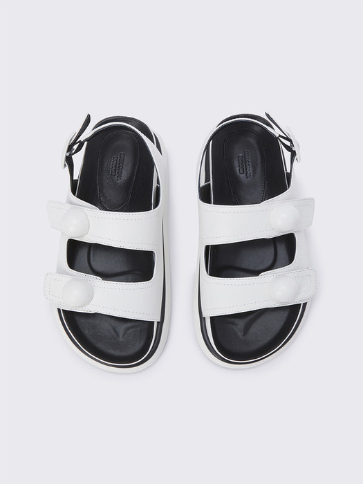 Orb sandal(white)_DG2AM23006WHT