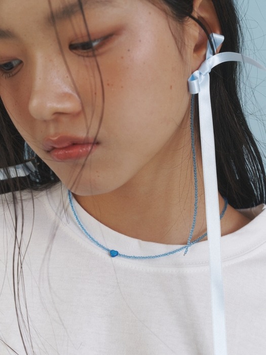 Cool Love Blue Choker