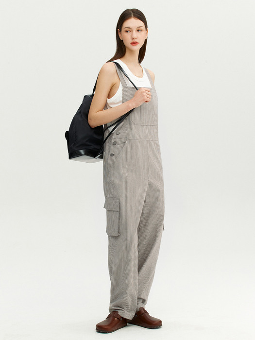 GARDA Stripe overall (Gray stripe)