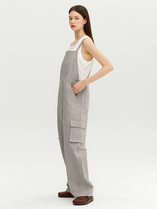 GARDA Stripe overall (Gray stripe)