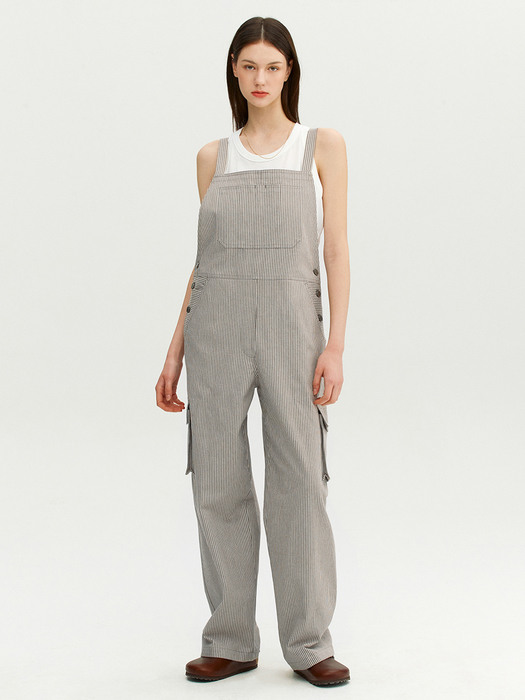 GARDA Stripe overall (Gray stripe)