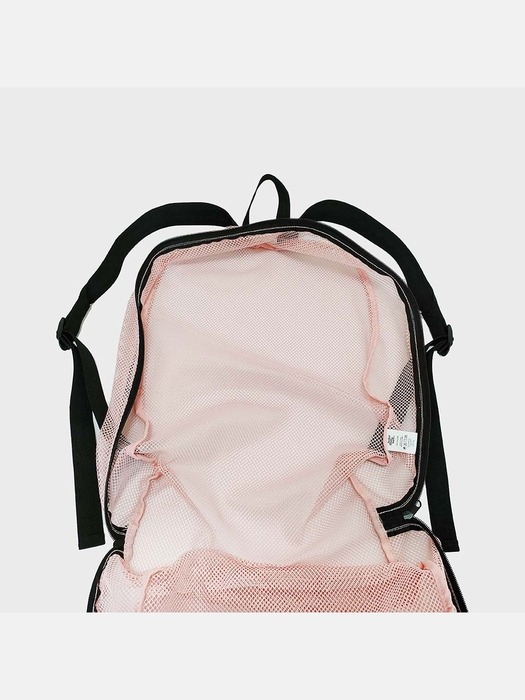 BETTER THAN SURF MESH BACKPACK - PALE PINK