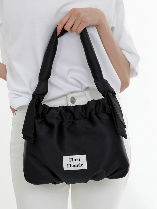 Lottie tote shoulder bag _Black