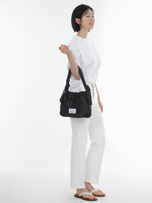 Lottie tote shoulder bag _Black