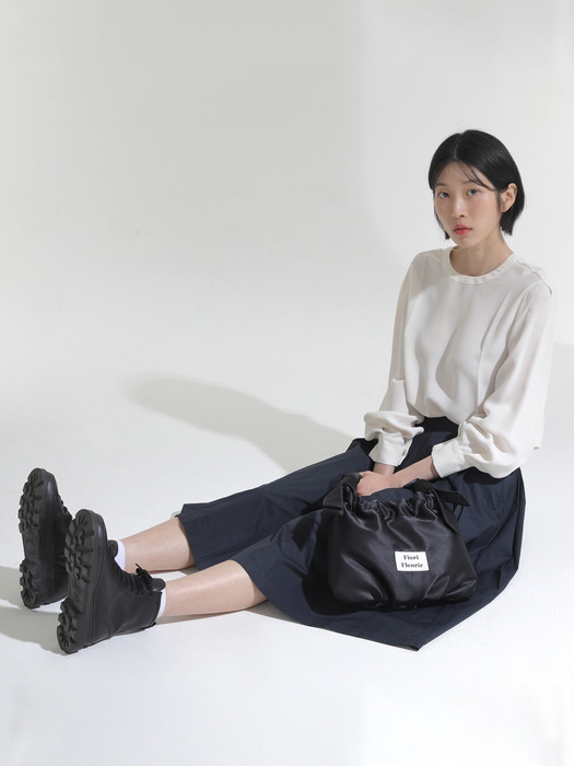 Lottie tote shoulder bag _Black