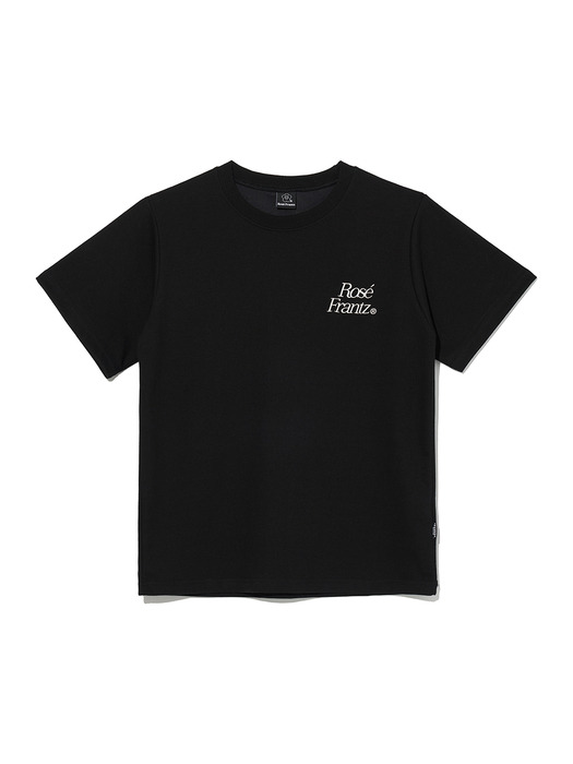 Basic Double Cotton T-Shirt_Black