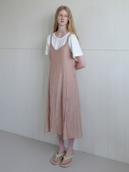 SS Mused Dress (shell pink)