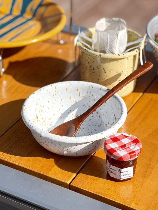 에딩 밀키웨이 요거트 볼&스푼 세트(하울이엽서+딸기잼증정)8color