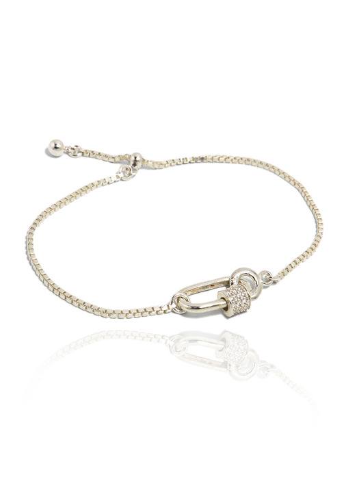 Special Link Silver Bracelet Ib290 [Silver]