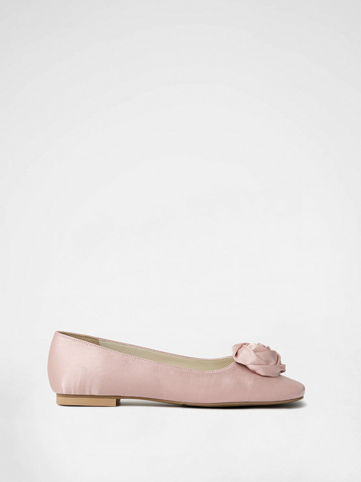 FLOWER SQUARE FLAT / PINK