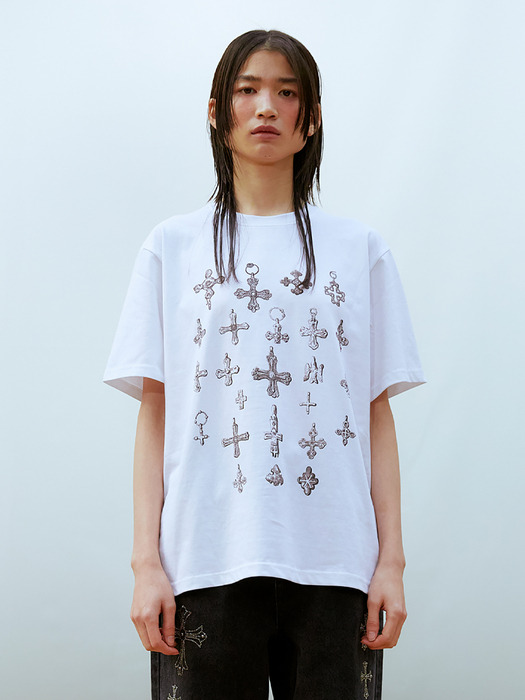 Cross T-shirt (WHITE)