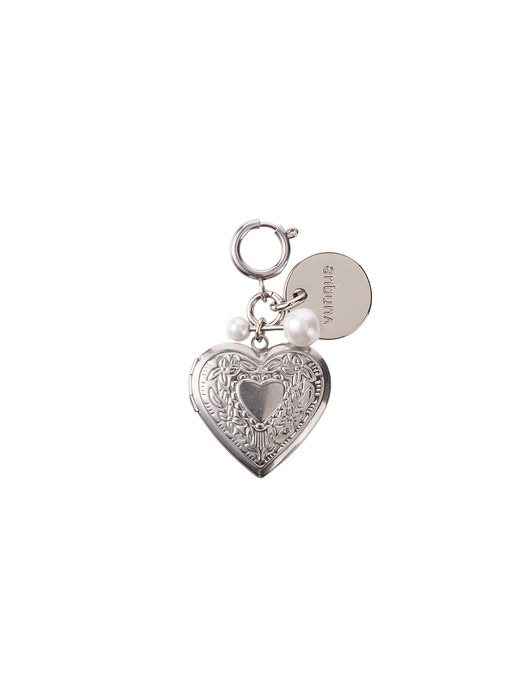 Heart Memory Charm Piccolo (하트 메모리 참 피콜로) Silver