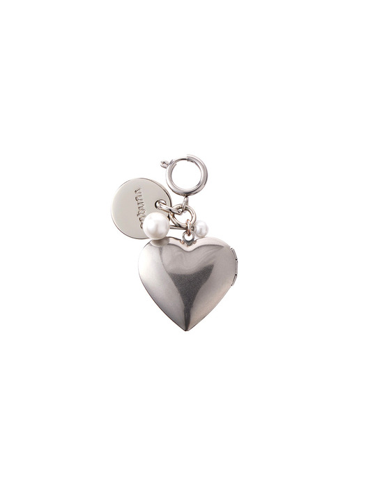 Heart Memory Charm Piccolo (하트 메모리 참 피콜로) Silver