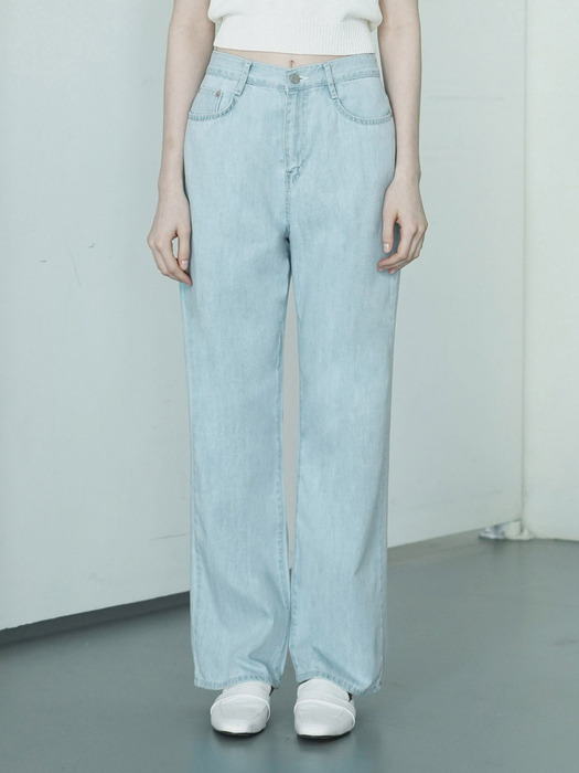 [-6cm 숏버전 추가] W1045 SUMMER WIDE DENIM PANTS_LIGHT BLUE