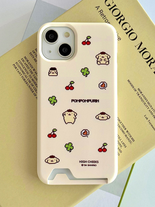 Pompompurin Pixel Card Case_HC2478HP001O