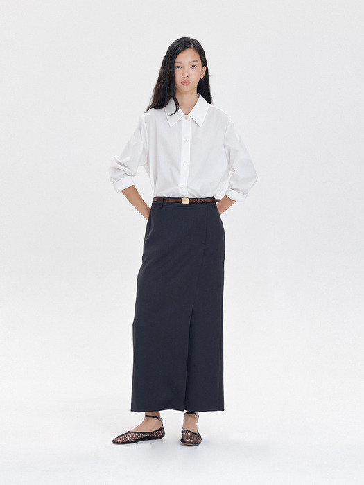 SIDE SLIT PENCIL SKIRT